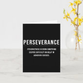 Carte Persévérance Motivation Entrepreneur Slogan Quot (Fleur jaune)