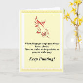 Carte Persistance (Fleur jaune)