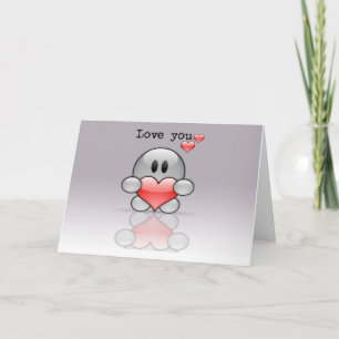 Carte Persoanlize Cute "Love You"