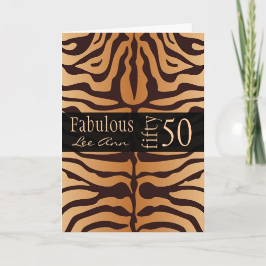 Carte Personalized 50th Birthday Card pour Baby Boomer (Devant)