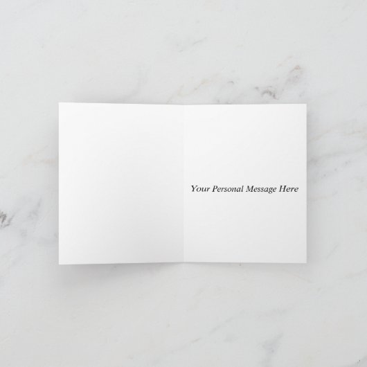 Carte Personalized 70 years old card (Intérieur)