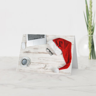 Carte Personalized Christmas Greeting Card for Co-worker