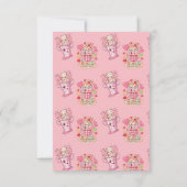 Carte Personalized Cute Milkshake Classroom Valentine (Dos)