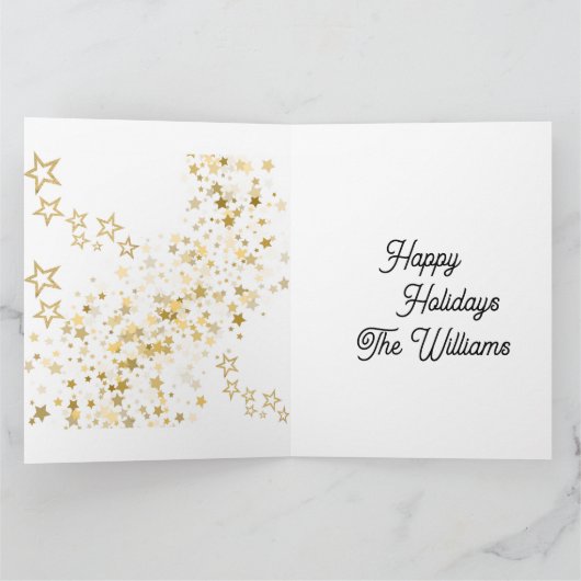 Carte Personalized Folded Greeting Card (Intérieur)