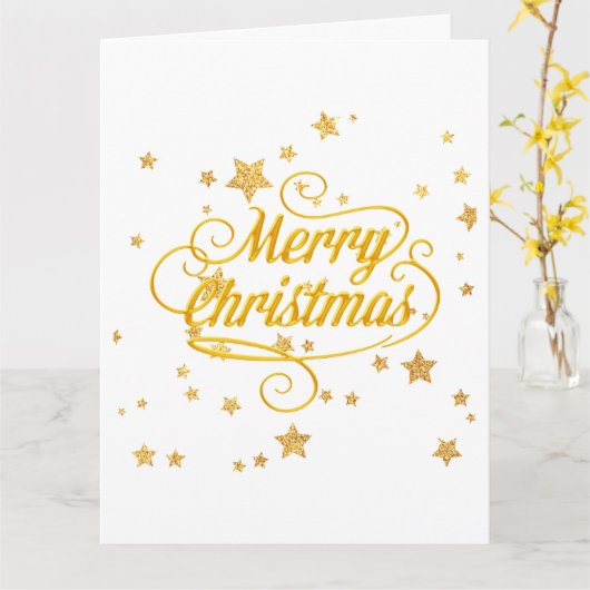 Carte Personalized Folded Greeting Card (Fleur jaune)