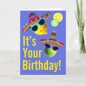 Carte Personalized Funny Lemon Lime  (Devant)