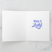 Carte Personalized Hey Gurl Funny Lemon Lime (Intérieur)