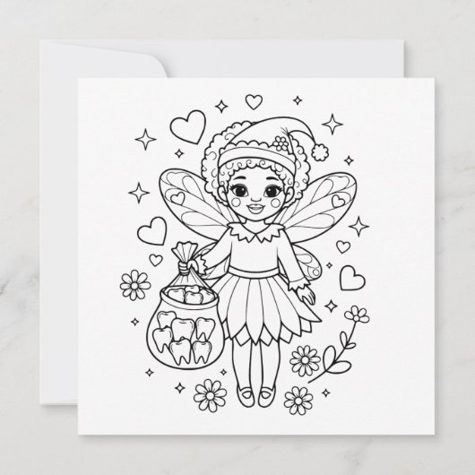 Carte Personalized Letter from the Tooth Fairy (Dos)