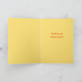 Carte Personalized National Muffin Day Greeting Card (Intérieur)