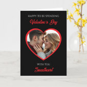 Carte Personalized Photo Valentine's Day | My Favorite  (Fleur jaune)