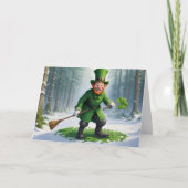 Carte Personnage de la Saint-Patrick (Devant)