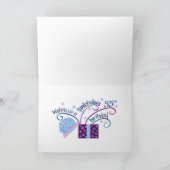 Carte personnalisable 55e anniversaire (Intérieur)