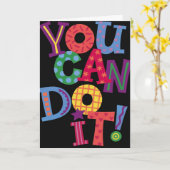 Carte personnalisable colorée (Fleur jaune)