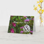 CARTE PERSONNALISABLE, "COMMENT ÊTES-VOUS ?"/RHODO (Fleur jaune)