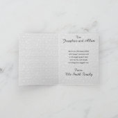 Carte Personnalisable Dachshund Chien Yappy Christmas (Intérieur)