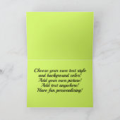 Carte personnalisable de chaton Maine Coon mignon (Intérieur)