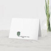 Carte personnalisable de couples de coeur (Dos)