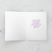 Carte personnalisable de petite-fille spéciale (Intérieur)