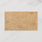 Carte personnalisable d'industrie musicale de (Dos)