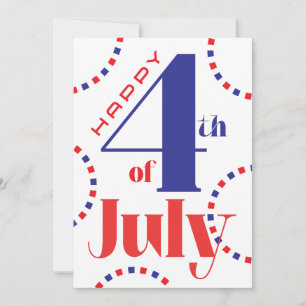 Carte personnalisable du 14 juillet