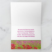 Carte personnalisable Grand Taille Joyeux 90e anniversai (Intérieur)