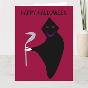 Carte personnalisable Halloween Reaper Grim