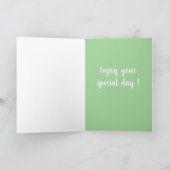 Carte Personnalisable Orca Killer Whale Anniversaire (Intérieur)