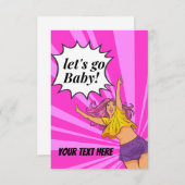 carte personnalisable pour toutes les occasions (Devant / Derrière)