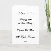 Carte Personnalisable : Prise d'un moment (Dos)