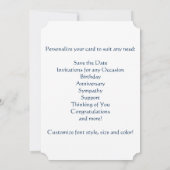 Carte personnalisable USMC EGA pour toute occasion (Dos)