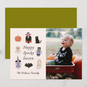Carte Personnalisation de photo de famille avec des pers