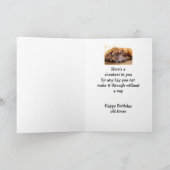 Carte Personnalisé 80e anniversaire No Day Naps Sleeping (Intérieur)