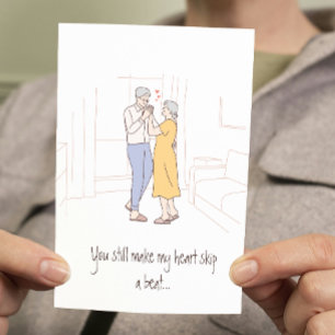 Carte Personnalisé Amusants Couple Aimer Funny Valentine