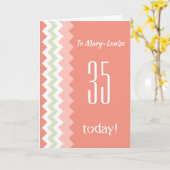 Carte Personnalisé Avant N'Importe Quel Âge Anniversaire (Fleur jaune)