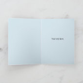 Carte Personnalisé Be Like the Butterfly Card (Intérieur)