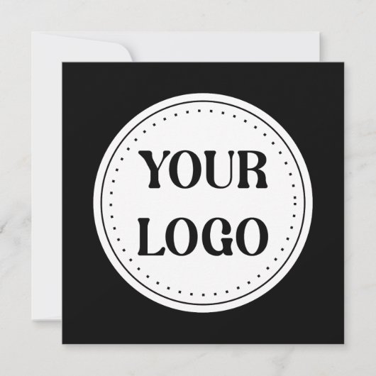 Carte Personnalisé, élégant, moderne et minimaliste (Devant)