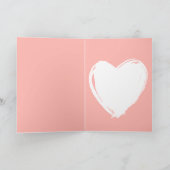 Carte Personnalisé Funny Je t'aime Valentine Citation Co (Intérieur)