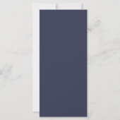 Carte Personnalisé gris foncé (Dos)