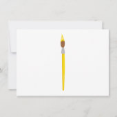 Carte Personnalisé Joyeux Anniversaire Conception de pin (Dos)