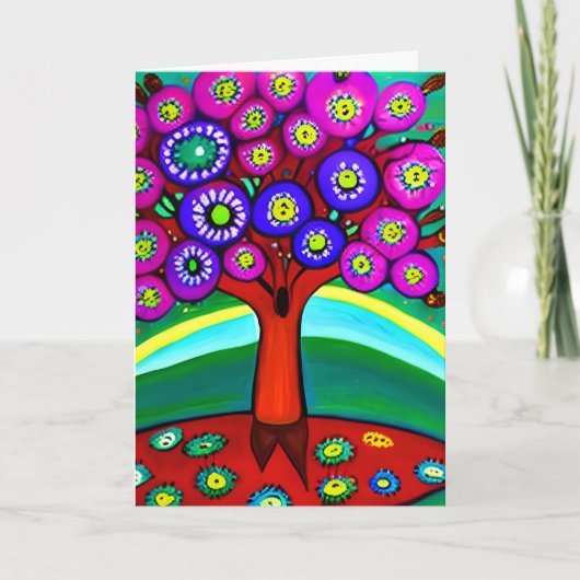 Carte Personnalisé Joyeux Anniversaire maman (Devant)