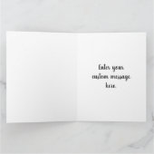 Carte Personnalisé Papa Photo Chanson Playlist Salutatio (Intérieur)