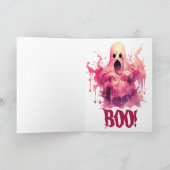 Carte Personnalisé Romantique Victorien Funky Surprise H (Intérieur)