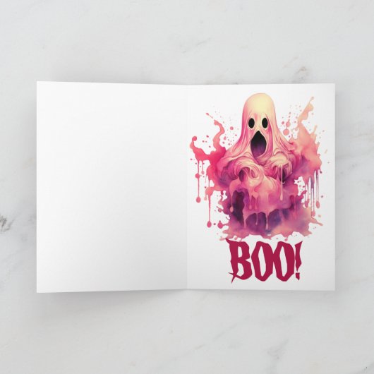 Carte Personnalisé Romantique Victorien Funky Surprise H (Intérieur)