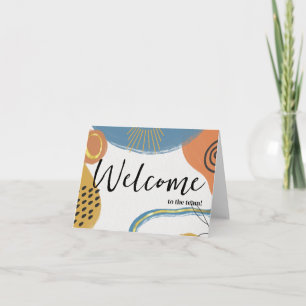 Carte Personnalisé simple Élégant Bienvenue dans l'équip