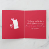 Carte Personnalisé Soyez Mineur Coeurs Rose, Saint Valen (Intérieur)