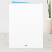 Carte personnalisée 18e anniversaire (Dos)