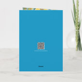 CARTE PERSONNALISÉE À LA MAIN PAGAN CELTIC RAVEN (Dos)