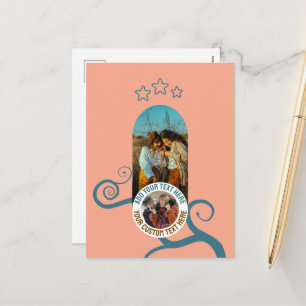 Carte personnalisée avec photo et message – Texte