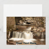 Carte personnalisée Bracklinn Falls, Scotland (Devant / Derrière)
