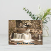 Carte personnalisée Bracklinn Falls, Scotland (Debout devant)